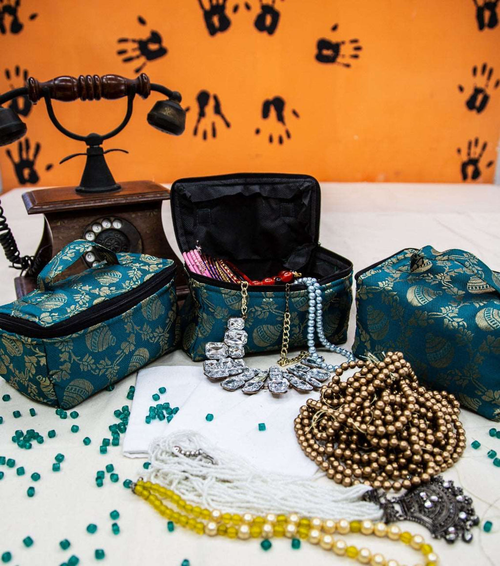 Brocade Accessories Pouch-SHB1042