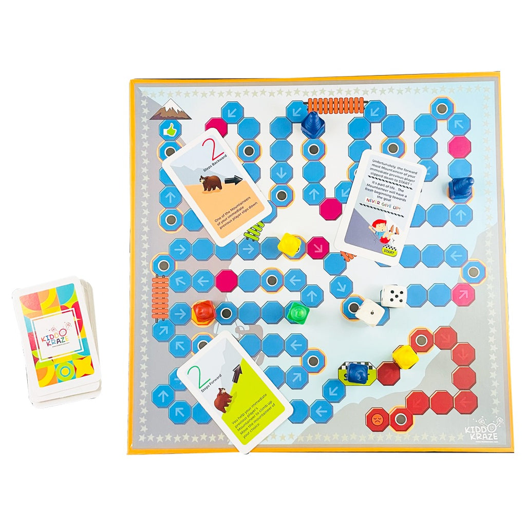 Kiddokraze 6 in 1 Family Board Games-SHTK1000