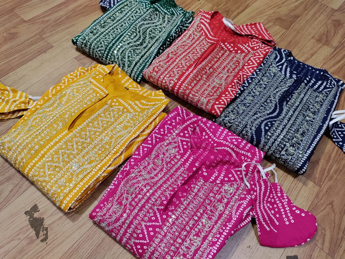 Elegant Printed Kurtas for Women-SHK1094