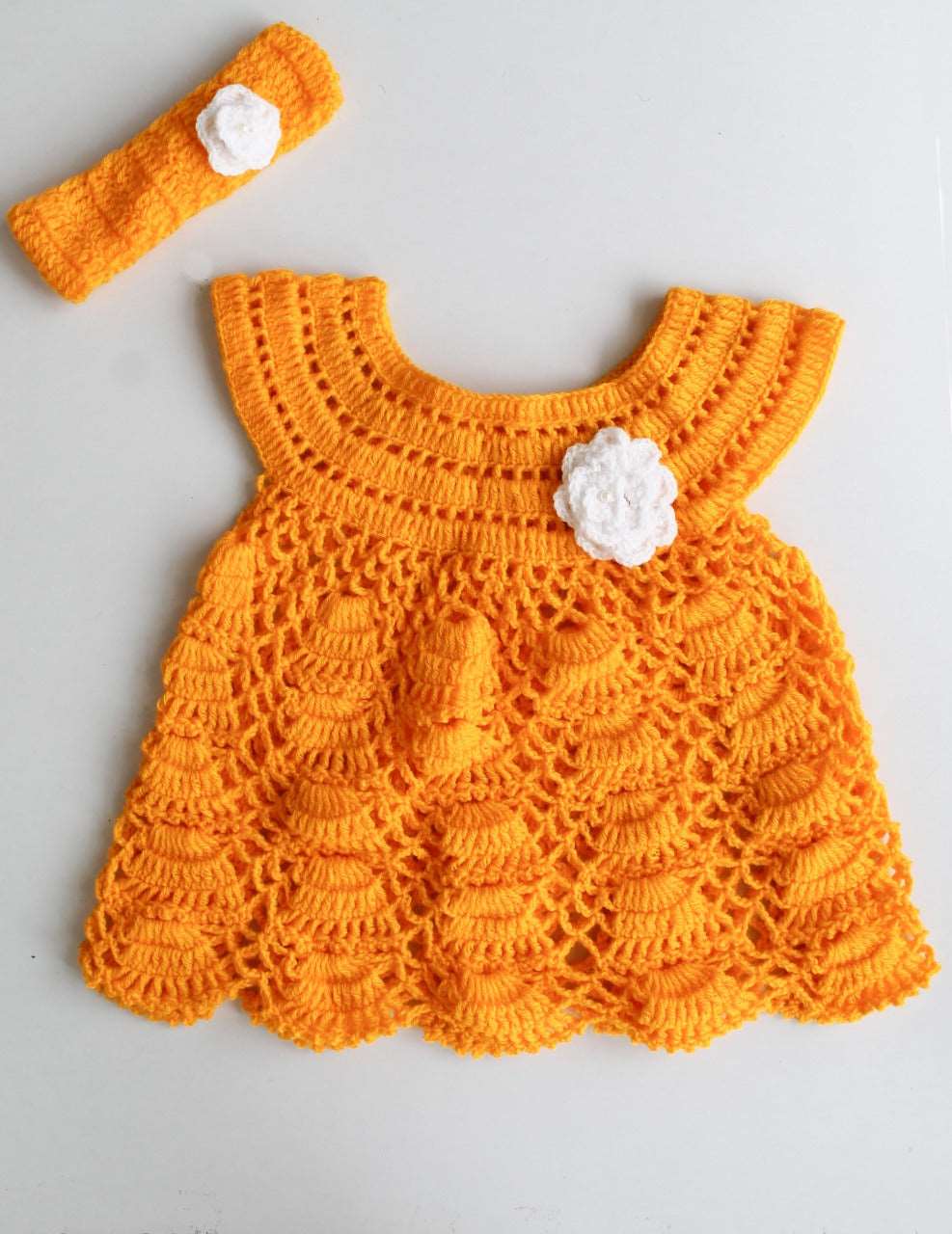 Casual Woolen Frocks for Girls- SHG1059