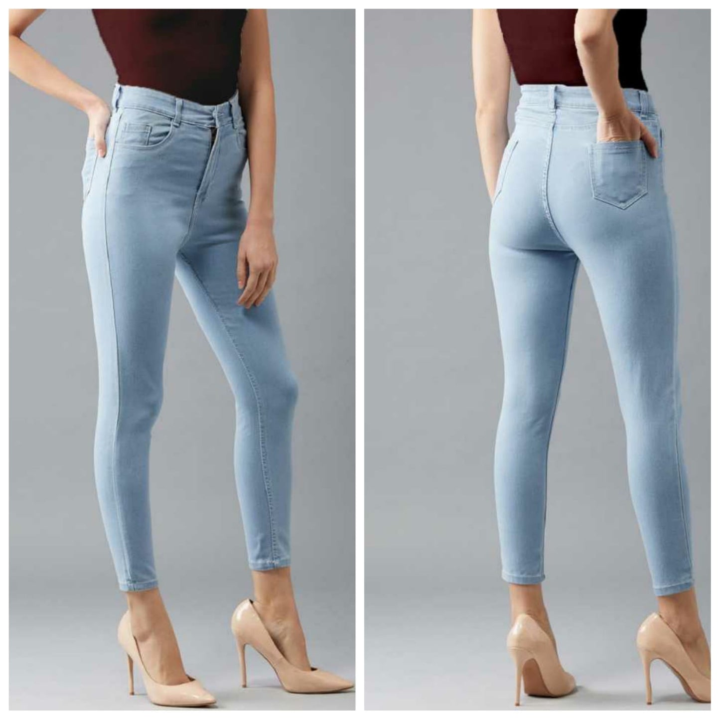 High Waist Denim Collections-SHBW1092