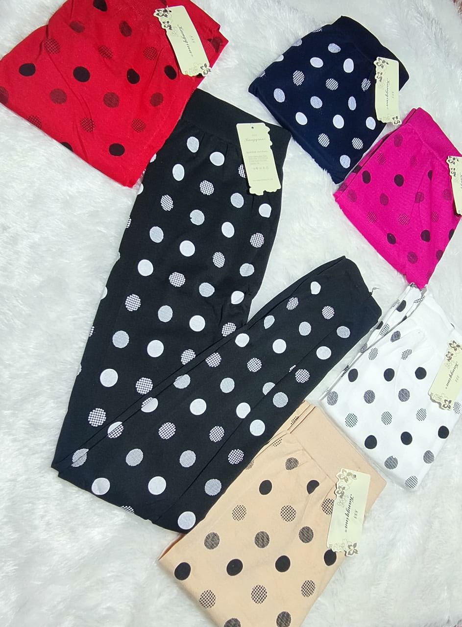 Polka Dot Track Pant Collections(6 pieces box)-SHBW1091