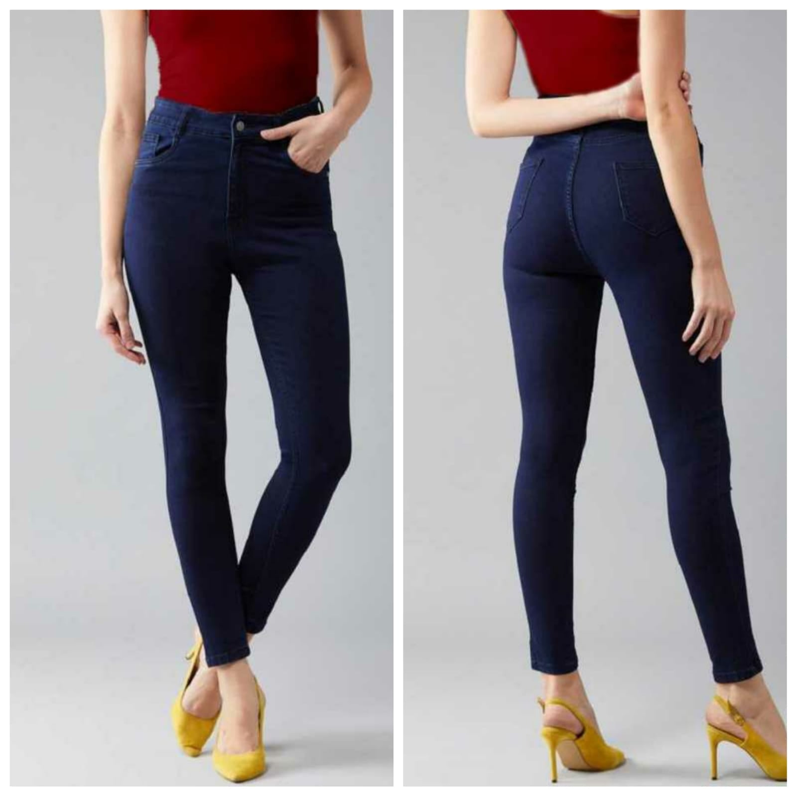High Waist Denim Collections-SHBW1092