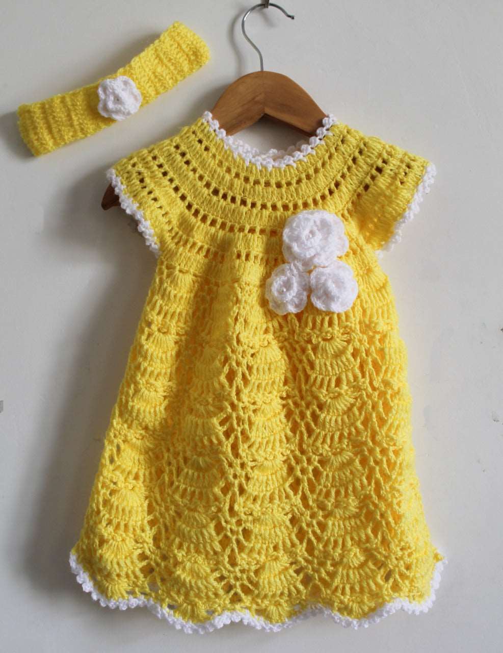 Casual Woolen Frocks for Girls- SHG1059