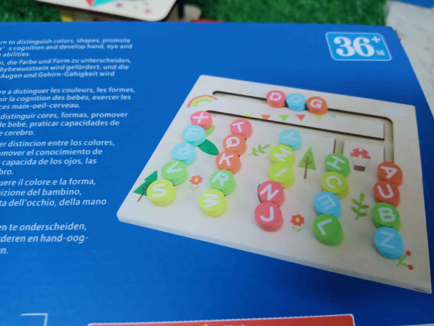 Number and Letter Positioning Toy for Kids-SHTM1102