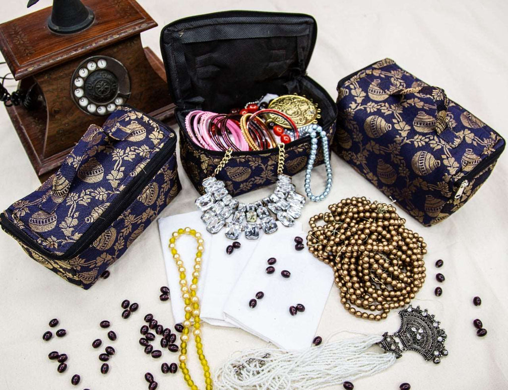 Brocade Accessories Pouch-SHB1042