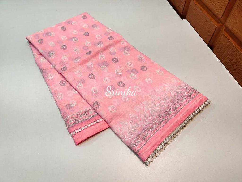 Classy Linen Silk Saree Collections-SH0601