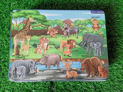 My First Learning Set Board Puzzles for Kids-SHTM1070