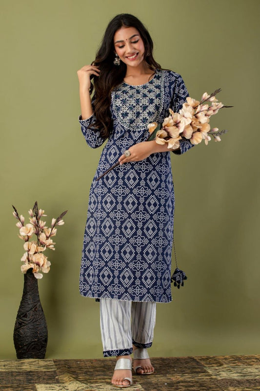 Casual Kurta Sets for Women-SHKS1132