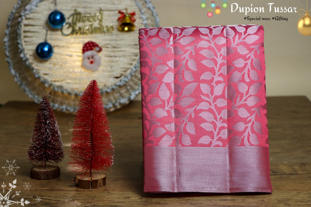 Dupion Silk Saree Collections - SH0613
