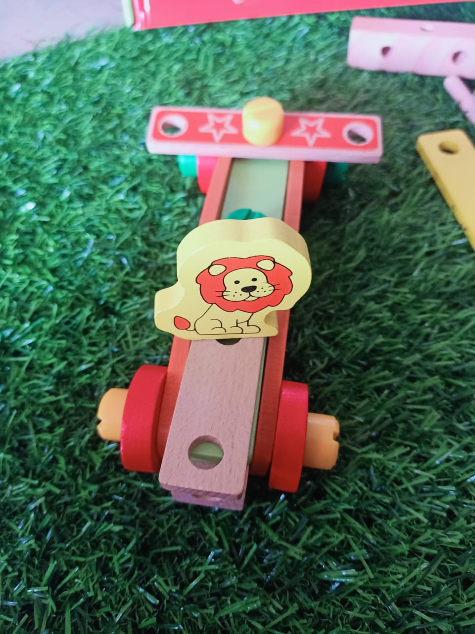 Assembling Disassembling Wooden Multifunctional Chair for Kids - SHTM1046