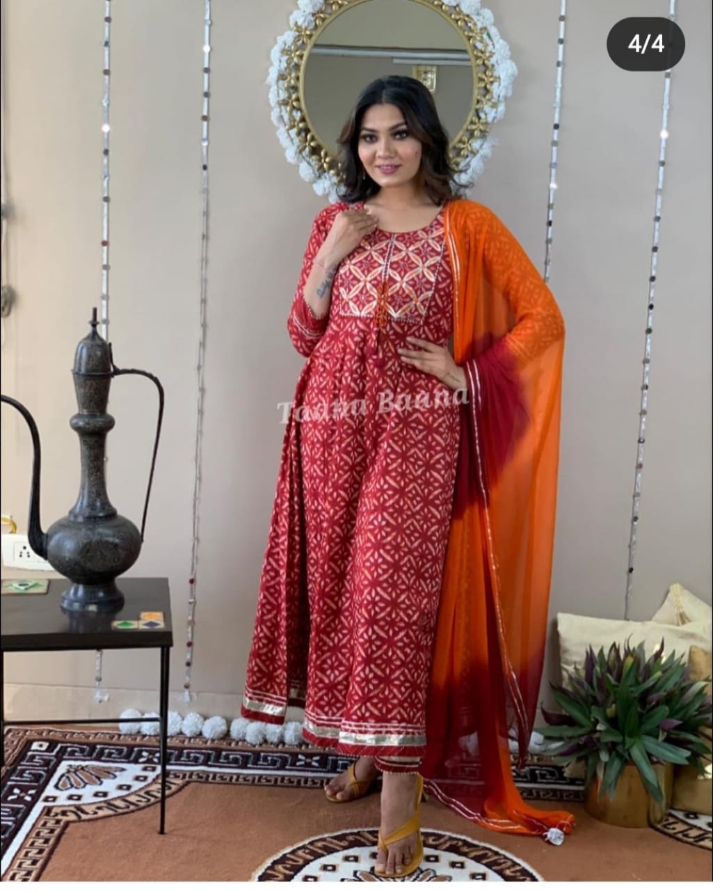 Colorful Kurta Set for Women-SHKS1171