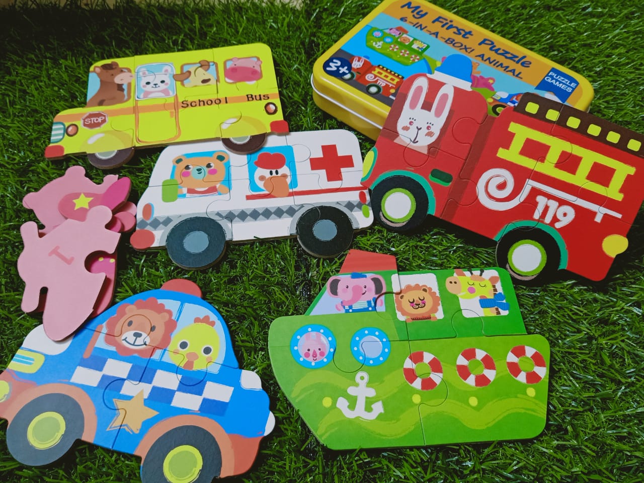 My 1st Puzzle Games 6-in-A-Box - SHTM1035