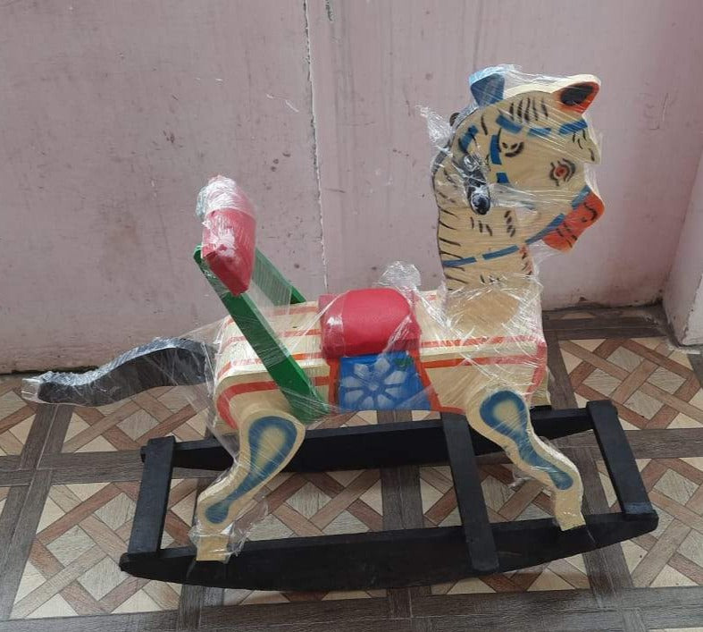 Wood Rocking Horses for Kids - SHTM1034
