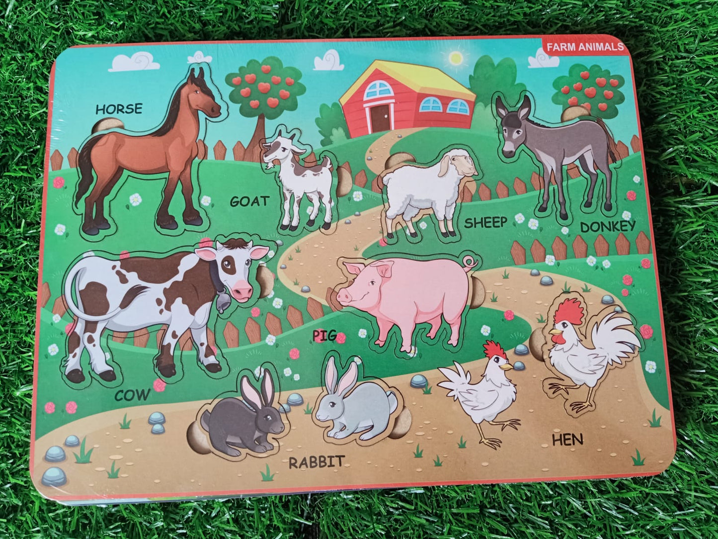 My First Learning Set Board Puzzles for Kids-SHTM1070