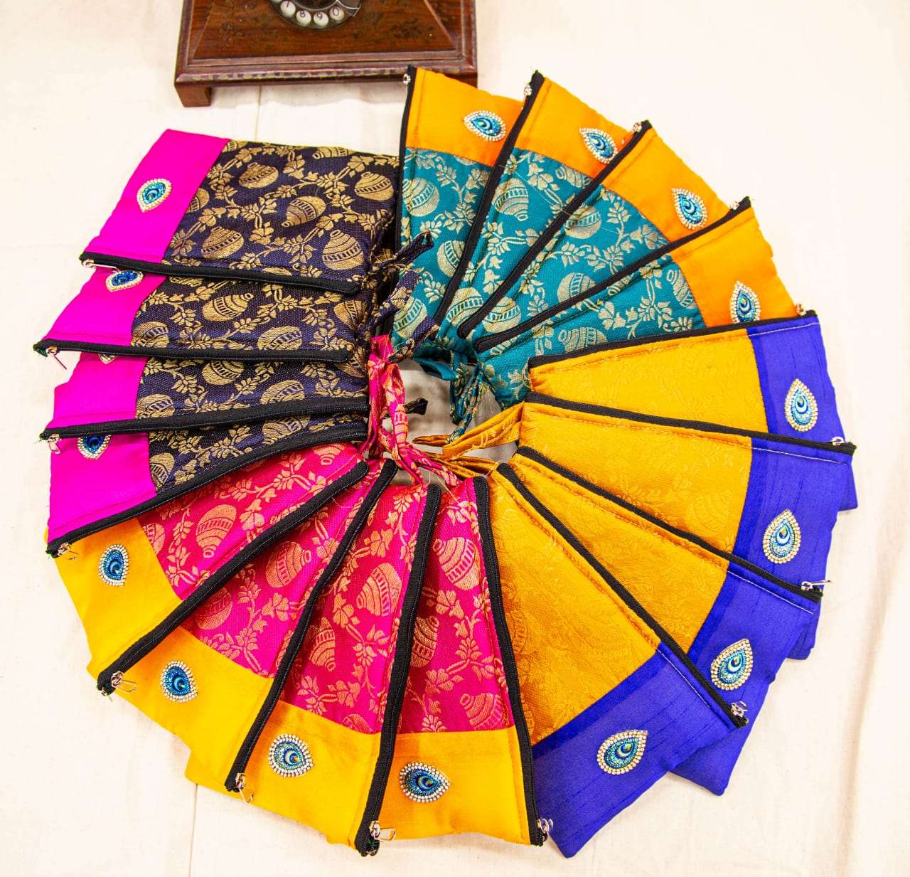 Brocade purses-SHB1001