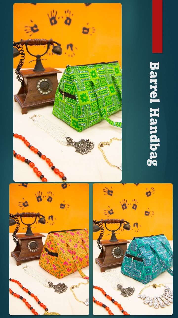 Barrel Handbags-SHB1012