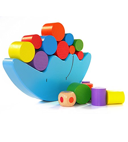 Colorful Moon Shaped Blocks for Kids - SHTM1037