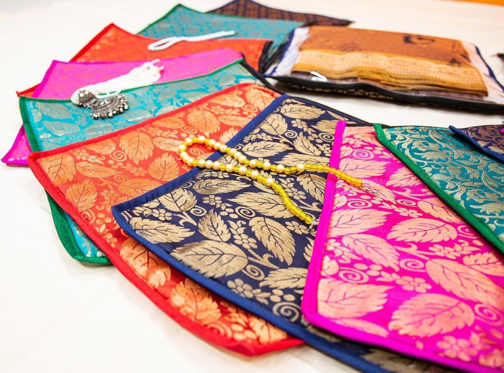 Transparent Saree Pouches-SHB1031