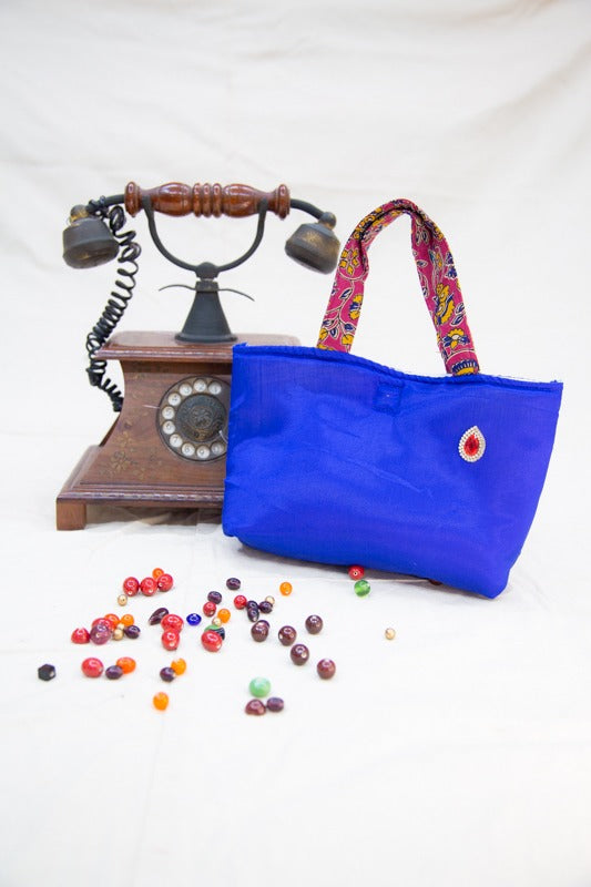 Silk Thamboolam Bags-SHB1073