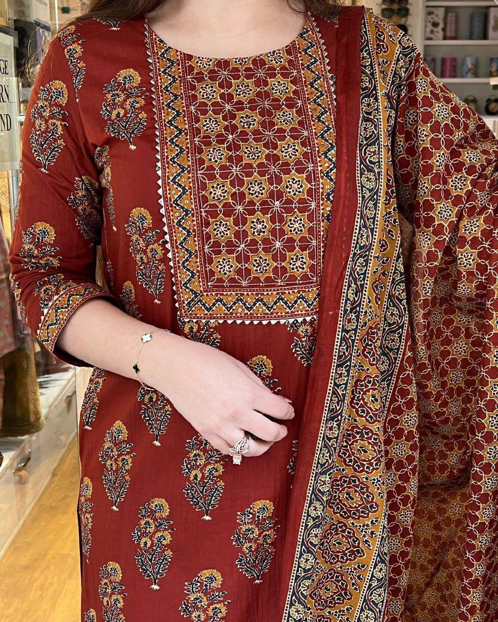 Beautiful Ethnic Kurta Set for Women-SHKS1166