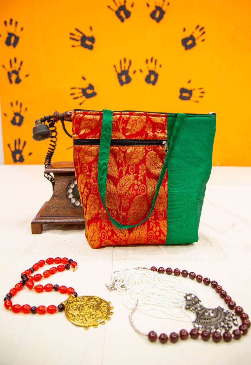 Brocade Handbags-SHB1011