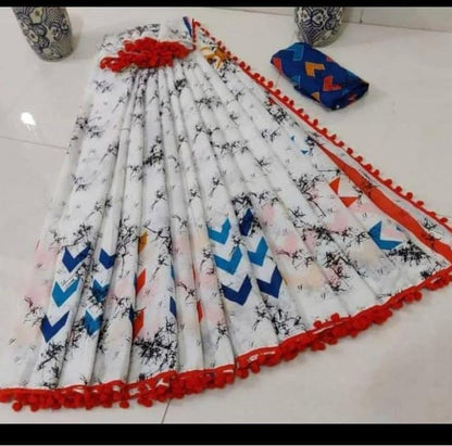 Series 1 Mul Mul Cotton Sarees -SH0575