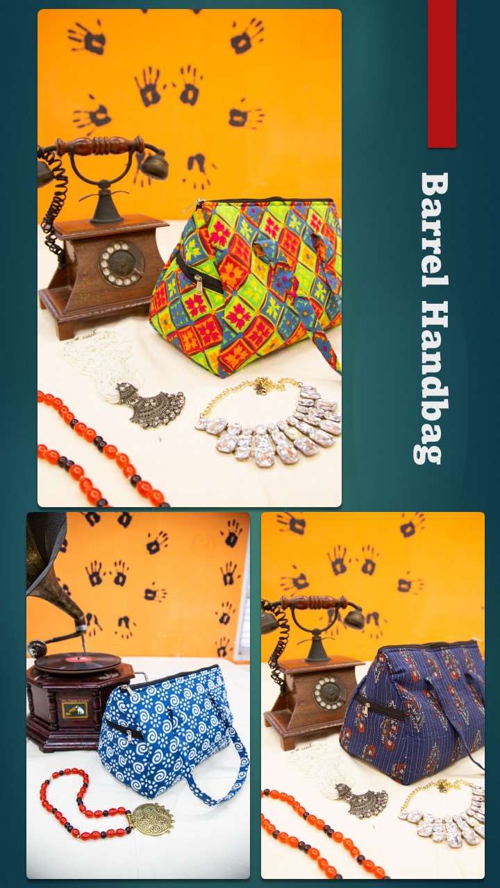 Barrel Handbags-SHB1012