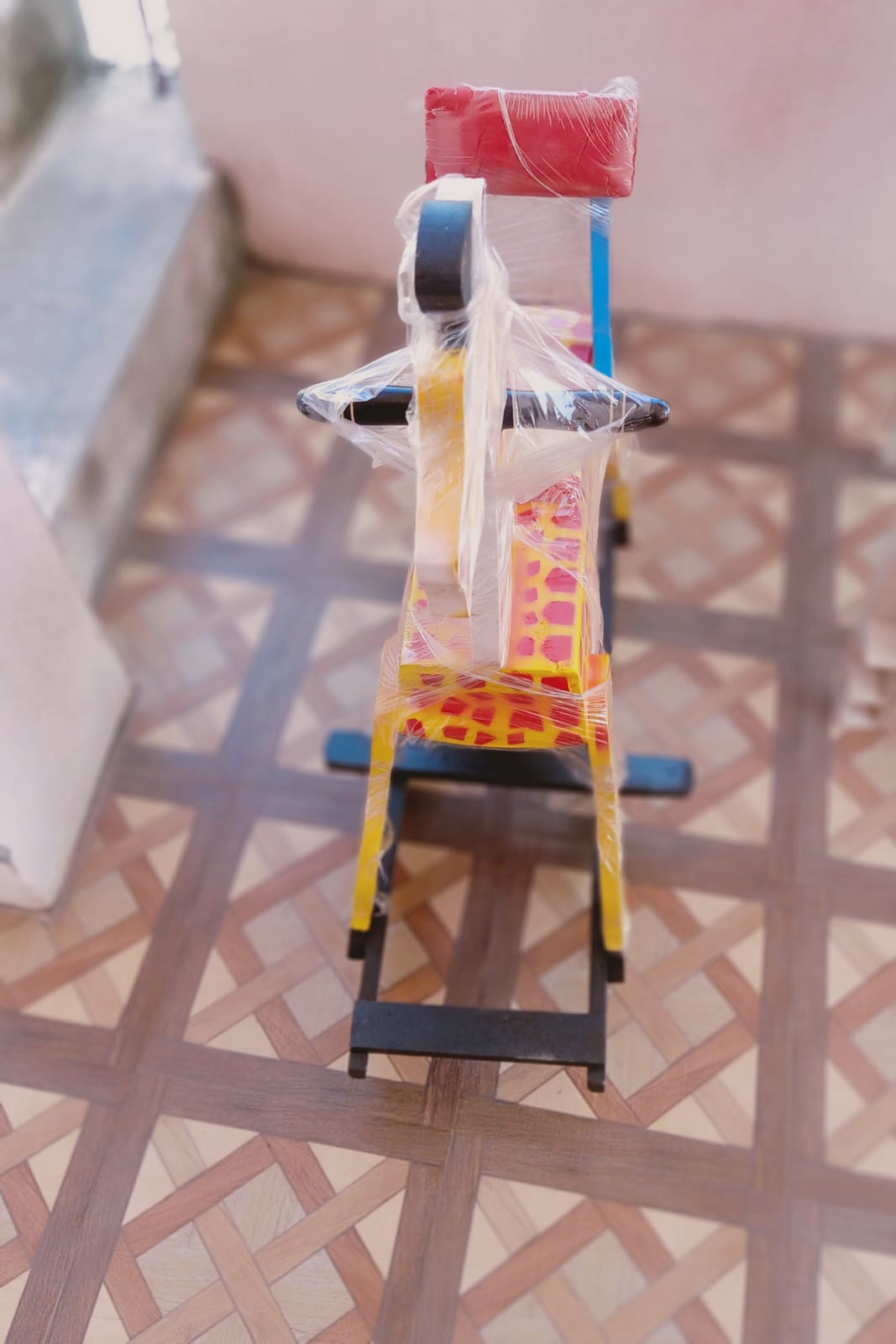Wood Rocking Giraffe for Kids - SHTM1131
