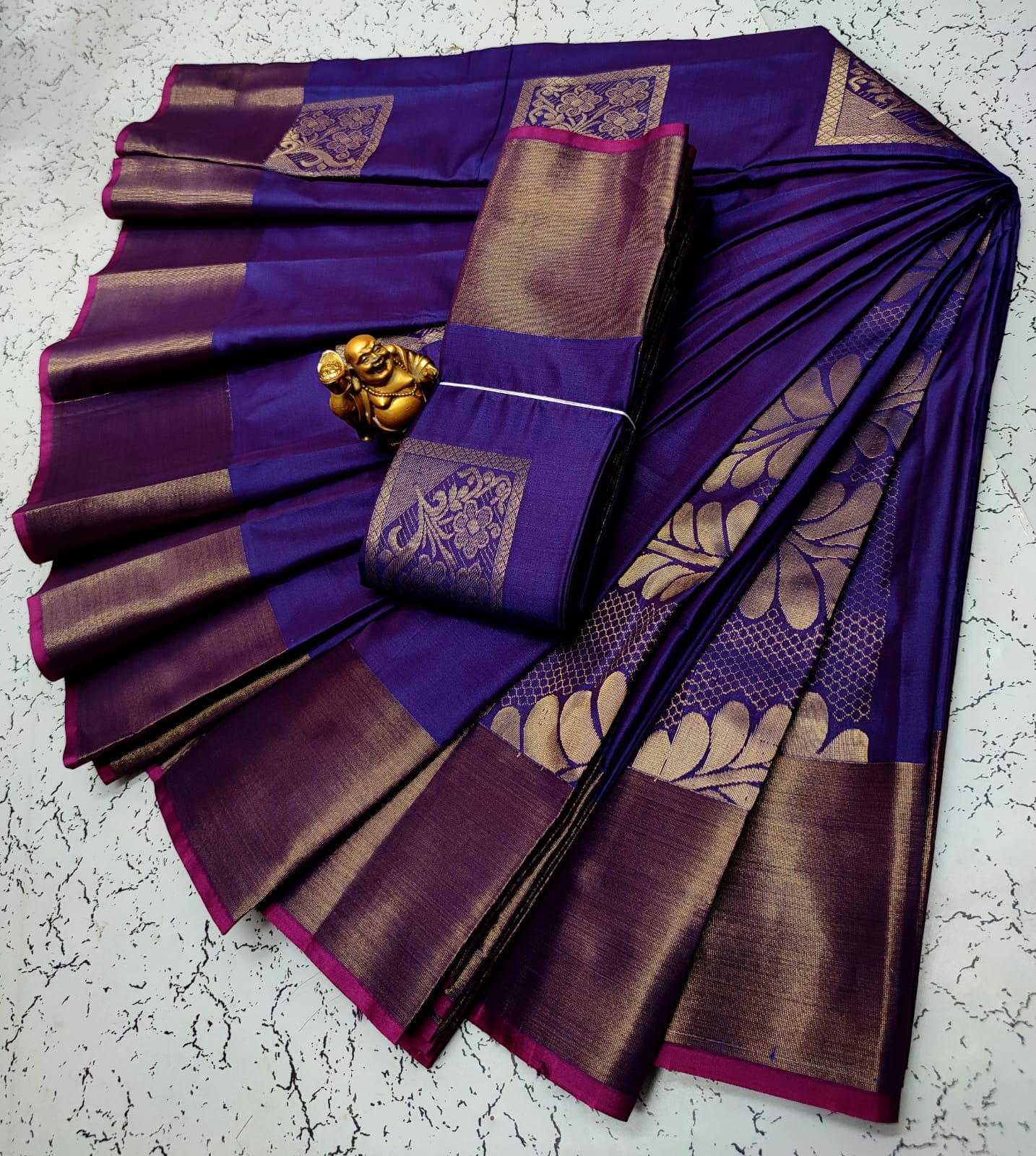 Fancy Silk Cotton Saree Collections-SH0599