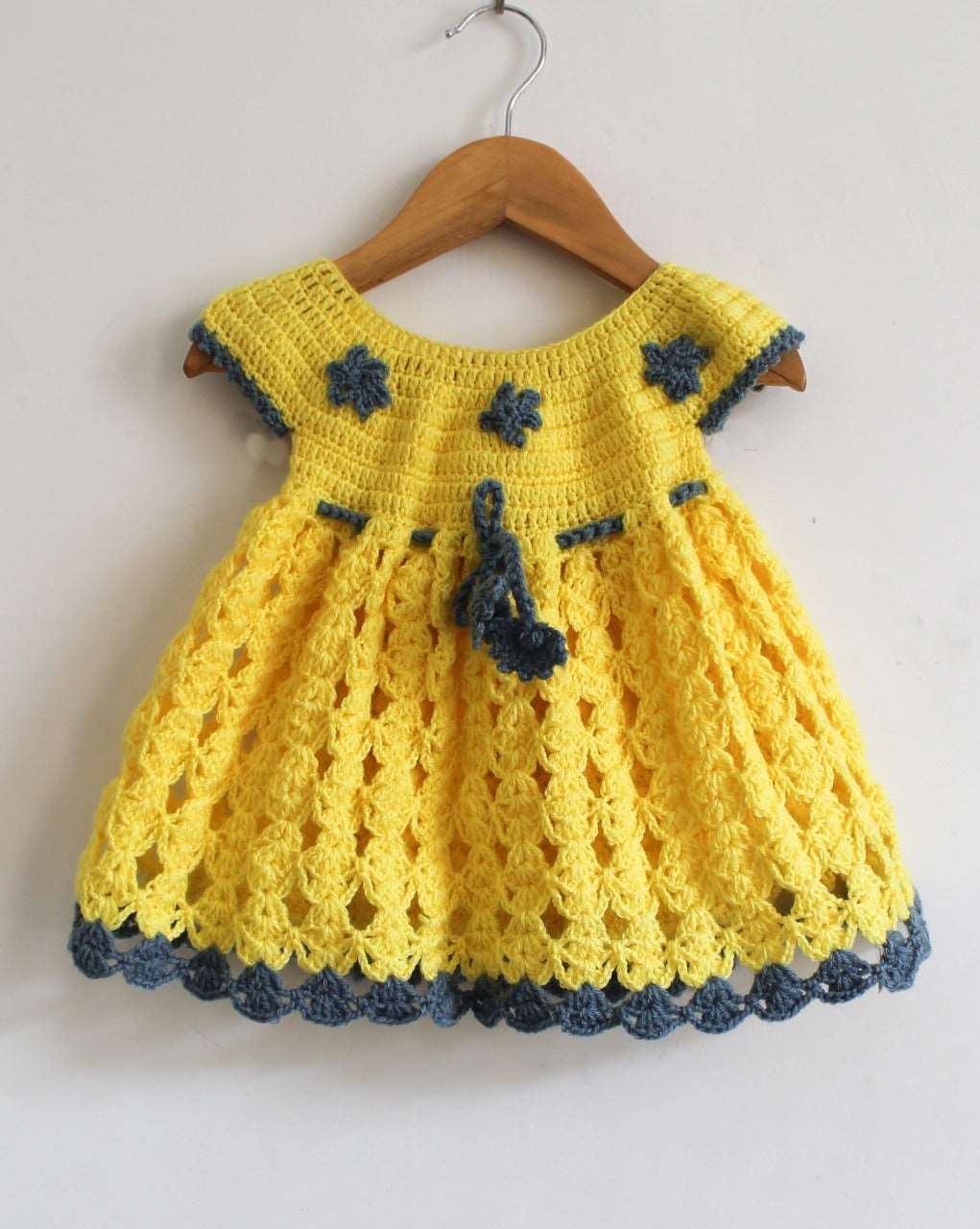 Casual Woolen Frocks for Girls- SHG1059