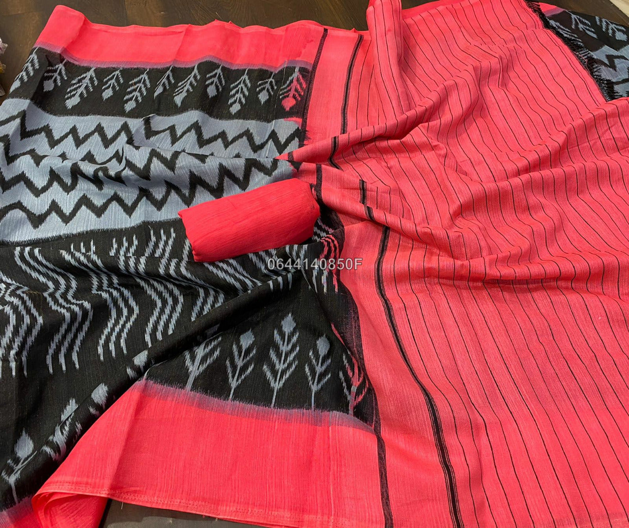 Exclusive Kalamkari Print Sarees -SH0626