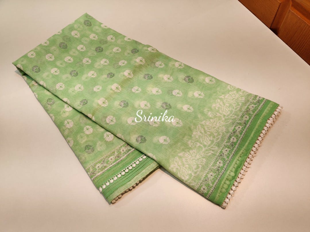 Classy Linen Silk Saree Collections-SH0601