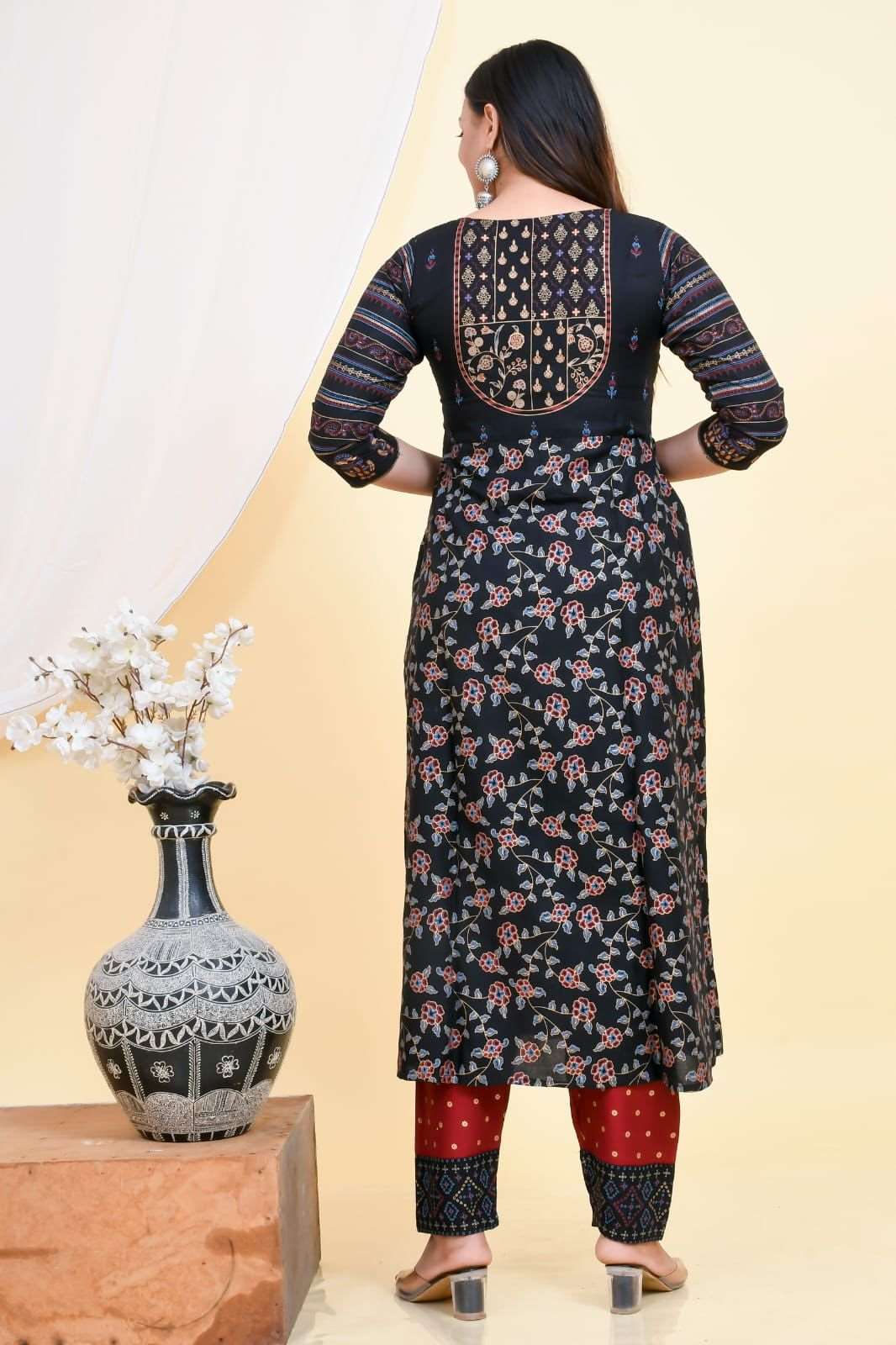 Classy Handwork Anarkali Kurta Sets for Women-SHKS1142