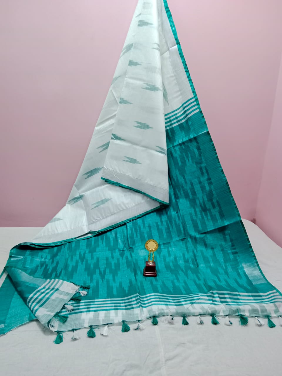 Cotton Ikkat Saree Collections-SH0619