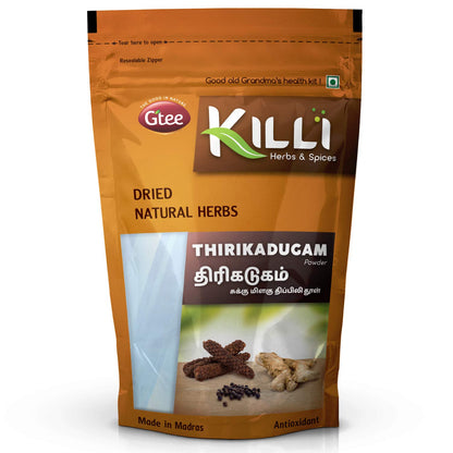 KILLI Thirikadugam | Trikatu | Thirukaduga Powder, 100g-SHN1078
