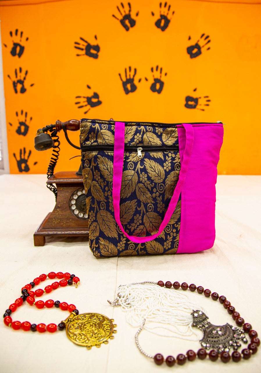 Brocade Handbags-SHB1011