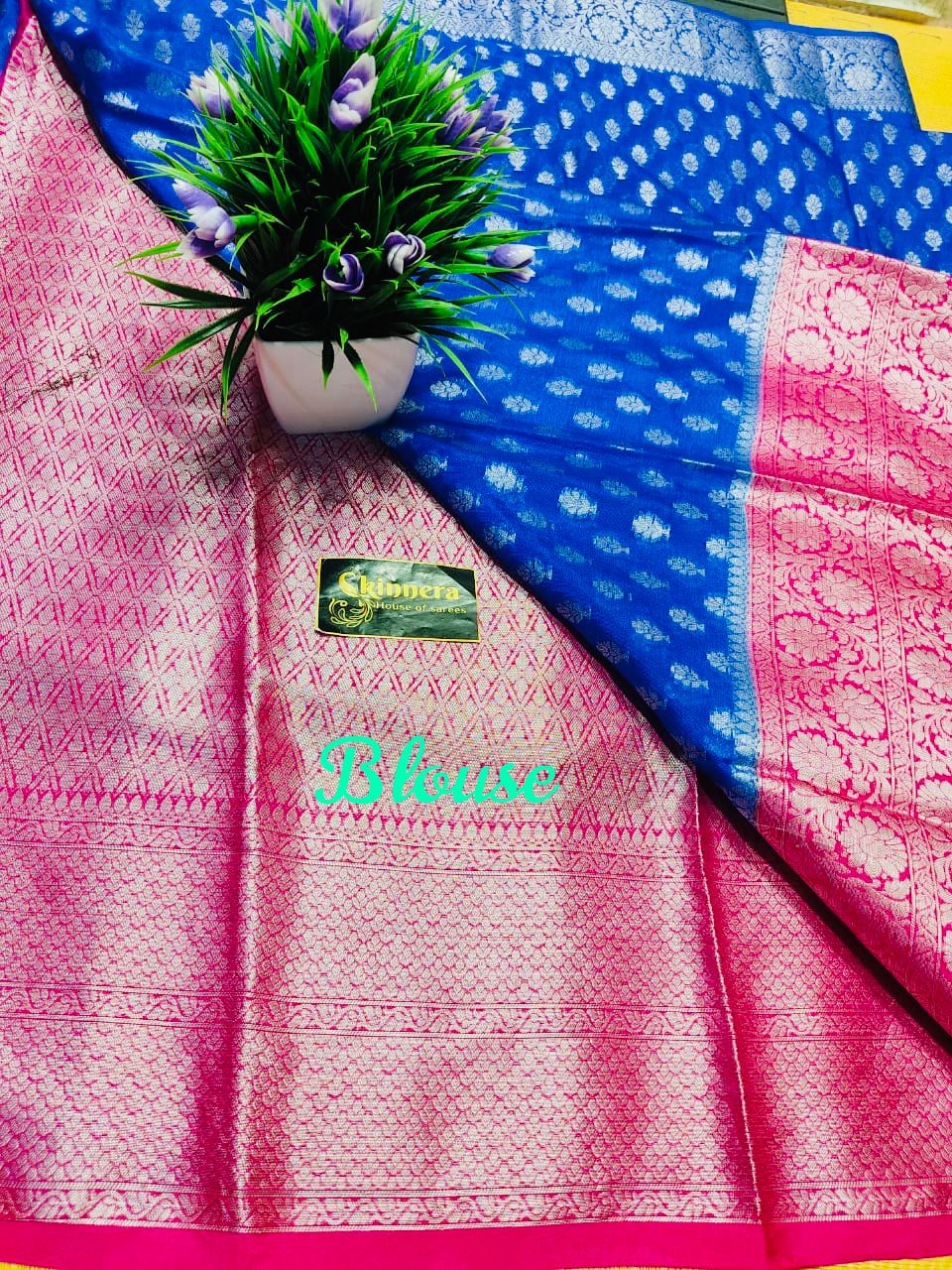 Fancy Kora Organza Saree Collections -SH0642