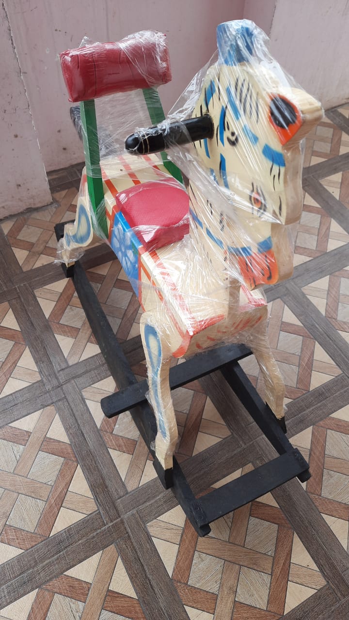 Wood Rocking Horses for Kids - SHTM1034