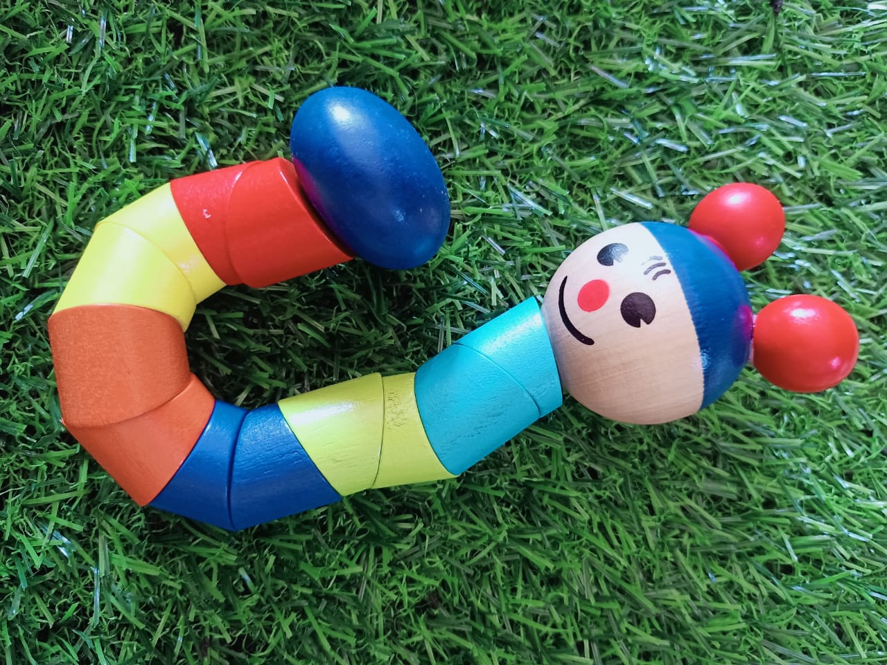Twist-Colored Wooden Toy for Kids - SHTM1018