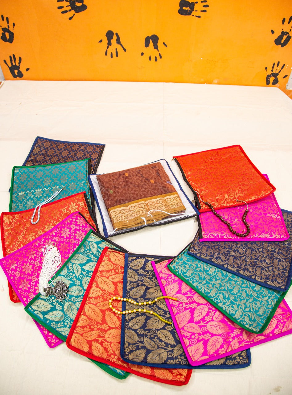 Transparent Saree Pouches-SHB1031