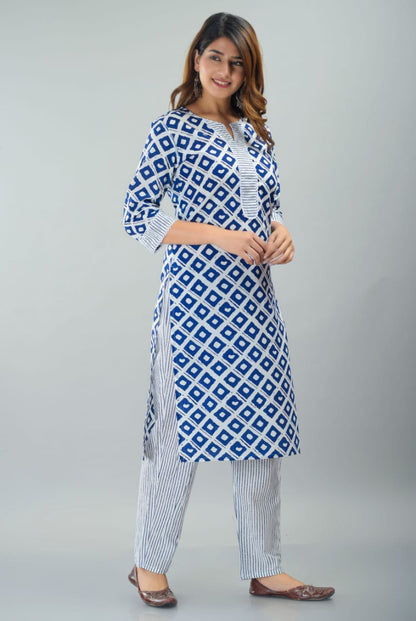 Beautiful Cotton Kurta Sets for Women-SHKS1038