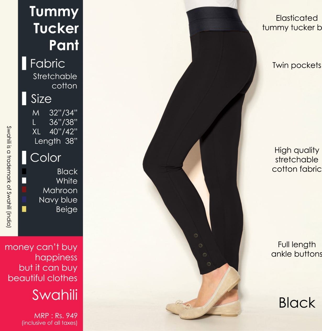 Tummy Tucker Pant Collections-SHBW1090