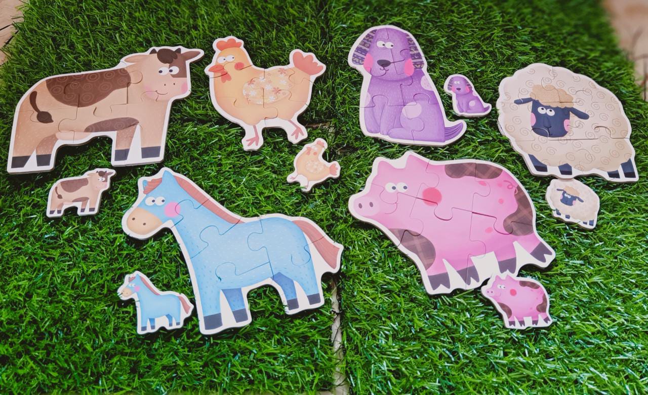 Wooden Puzzle Games 6-In-A-Box for Kids-SHTM1076