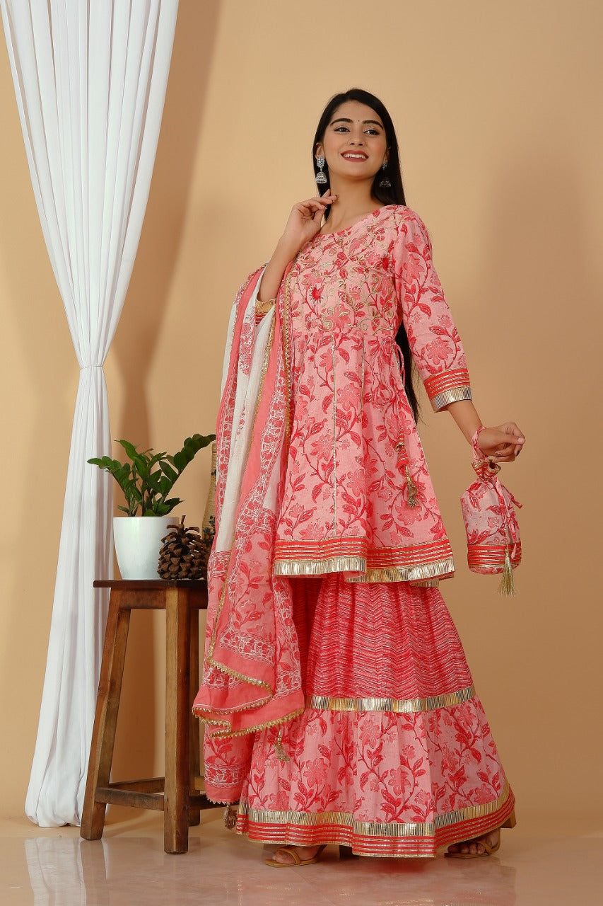 Beautiful Party Wear Kurta Set for Women-SHKS1162
