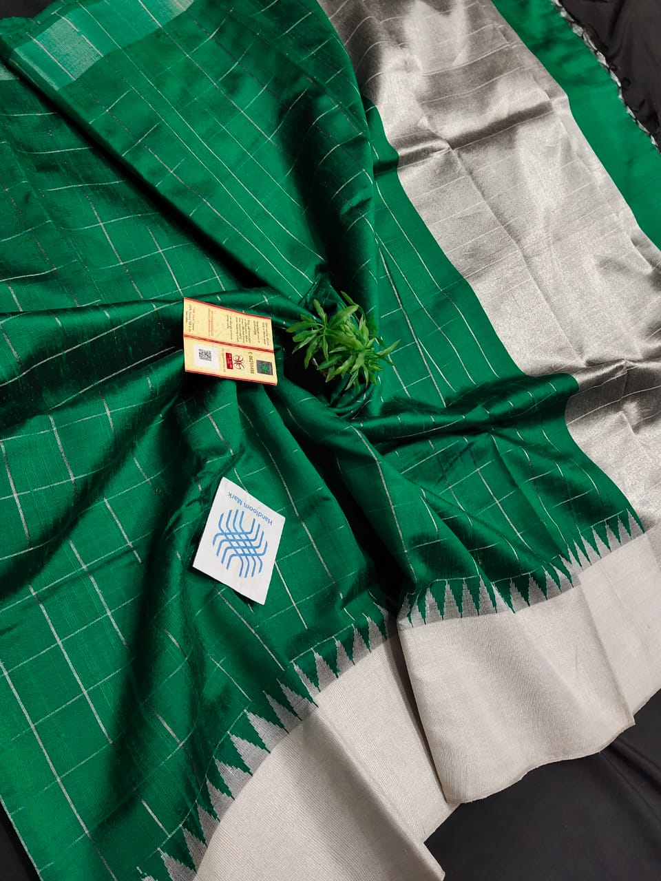 Pure Raw Silk Saree Collections-SH0621