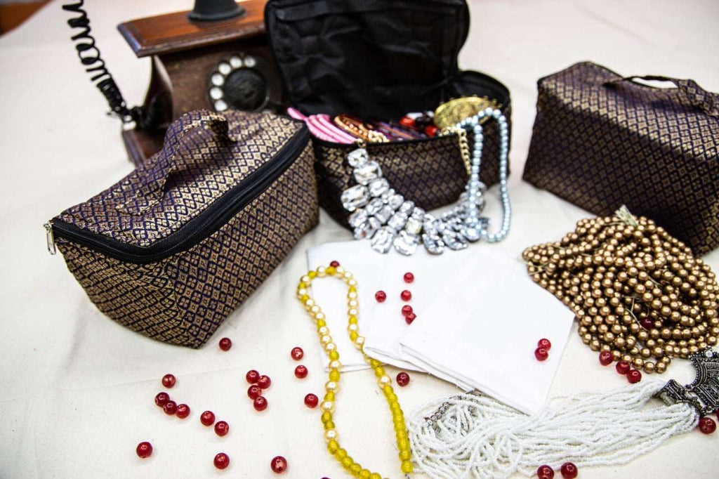 Brocade Accessories Pouch-SHB1042