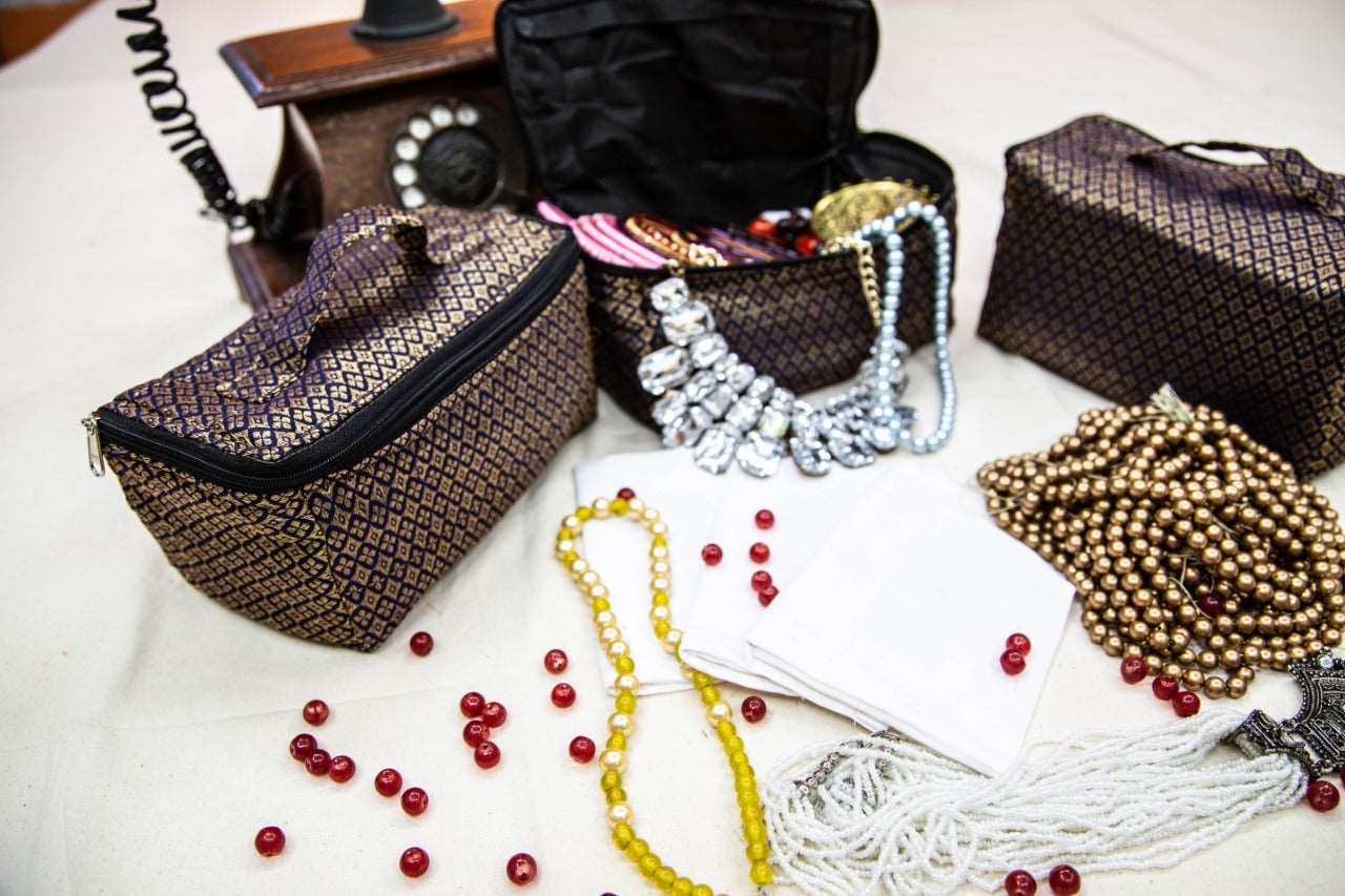 Brocade Accessories Pouch-SHB1042