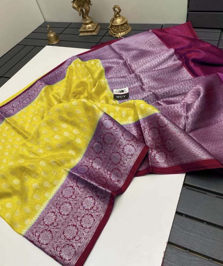 Fancy Kora Organza Saree Collections -SH0642