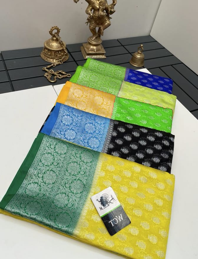 Fancy Kora Organza Saree Collections -SH0642